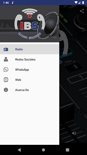 IBS Radio Station Screenshot 2