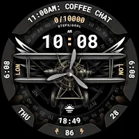 Aircraft Watch Face 018