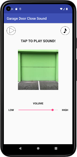 Garage Door Close Sound Screenshot 3