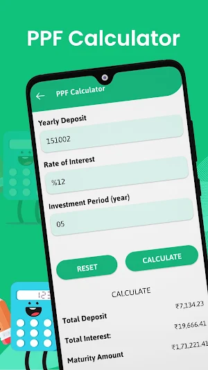Easy EMI Loan Calculator Screenshot 2