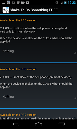 Shake To Do Something FREE Screenshot 2