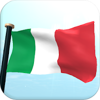 Italy Flag 3D Free Wallpaper