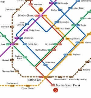 Singapore MRT LRT Maps SBS Bus Screenshot 2