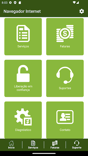Navegador Internet Screenshot 1