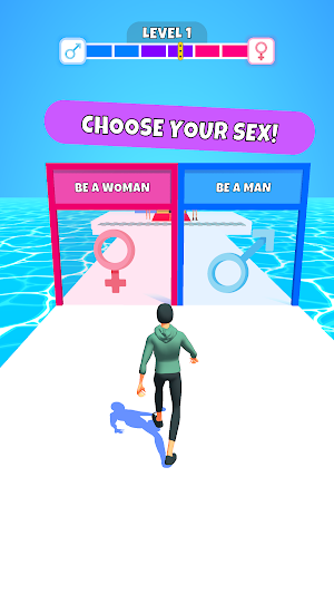Gender Run 3D Screenshot 0