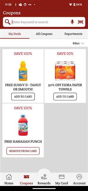 Parkston Food Center Screenshot 2