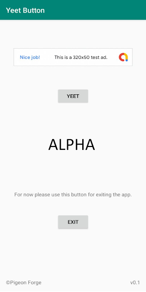 Yeet Button (alpha) Screenshot 1
