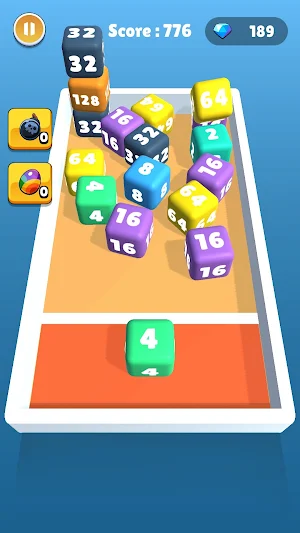 Fusion cube: 2048 merge Screenshot 2