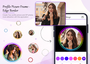 Profile Photo Border With Edge Screenshot 0