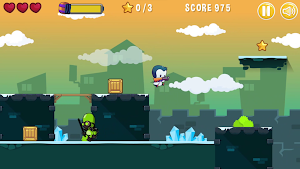 Penguin Gun Adventure 3D Game Screenshot 0
