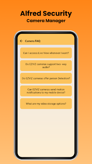 Alfred Security Camera App Screenshot 3