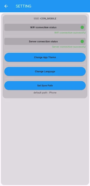 CORI Mobile Screenshot 2