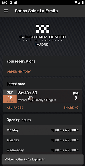 Carlos Sainz Karting Screenshot 2