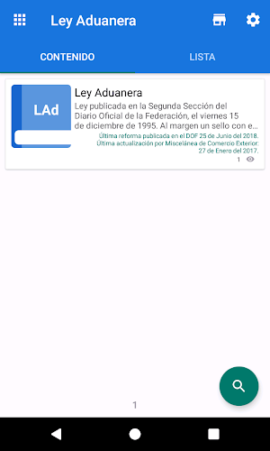 Ley Aduanera Screenshot 1