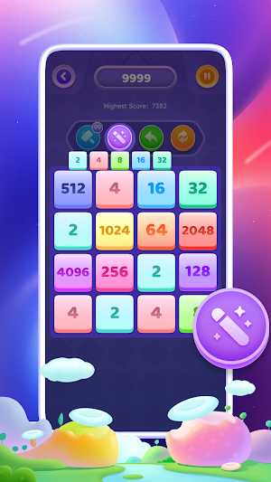 Gird Merge-2048 Screenshot 2