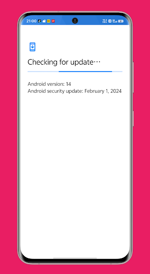System Update Screenshot 2