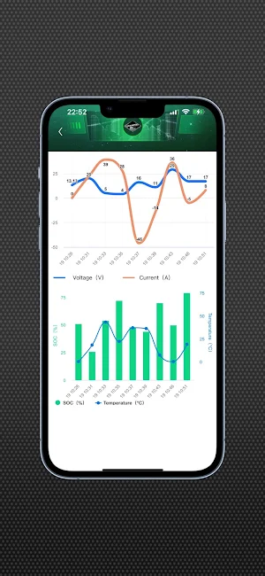 LUCAMPERS Smart BMS APP Screenshot 2