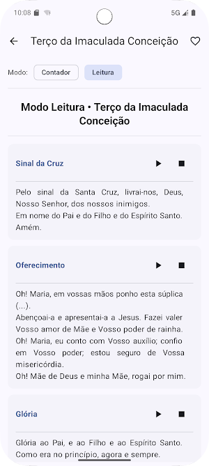 Terço da Imaculada Conceição Screenshot 1