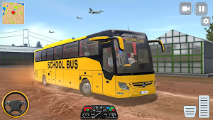 Euro Bus Game School Bus Games Screenshot 0