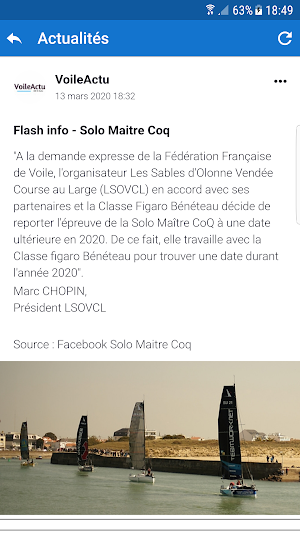 VoileActu Screenshot 3