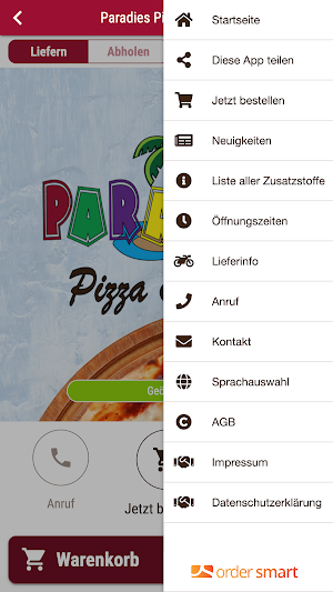 Paradies Pizza & Döner Screenshot 2