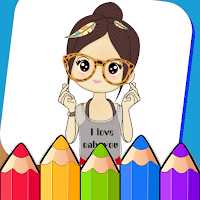 Coloring for Kawaii Girls