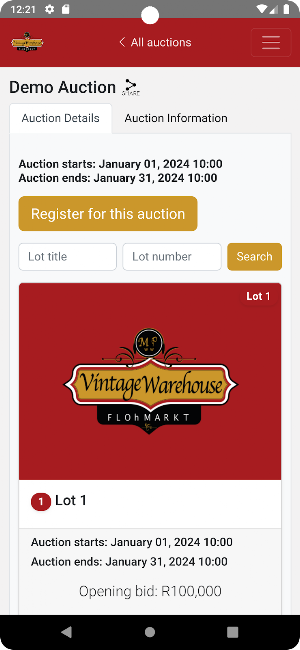 Vintage Warehouse Screenshot 1
