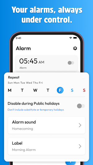 Alarm Clock: Timer & Stopwatch Screenshot 0
