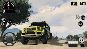 Thief Jeep Simulator: Offroad Prado Jeep Drive Screenshot 1