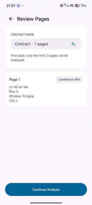 Fine-Print Decoder: AI Scanner Screenshot 3