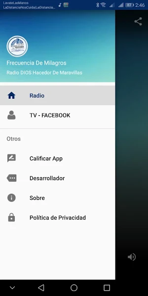 Radio Dios Hacedor de Maravillas Screenshot 0