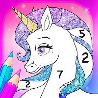 Rainbow Unicorn Color Numbers