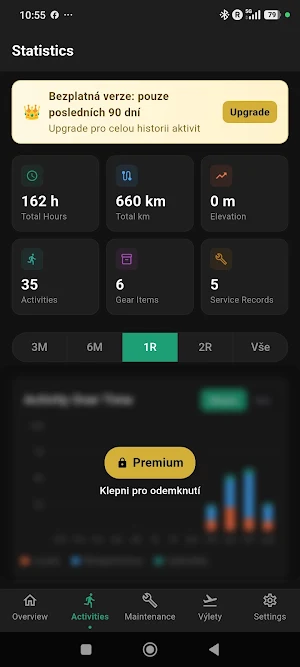 OutdoorGearTracker Screenshot 2