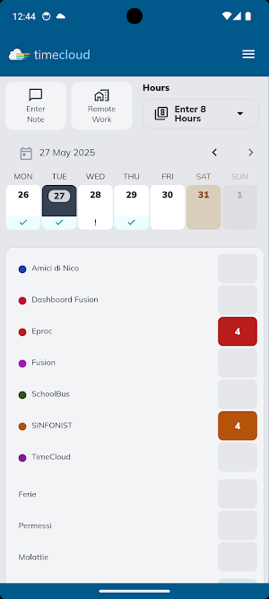Timecloud Screenshot 2