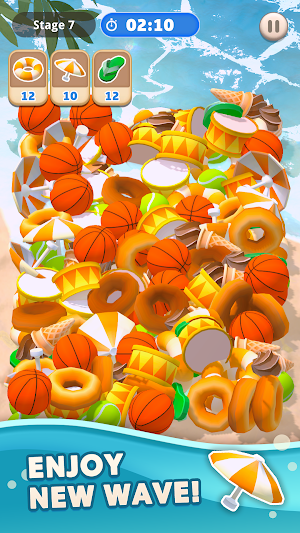 Beach Match 3D Screenshot 2