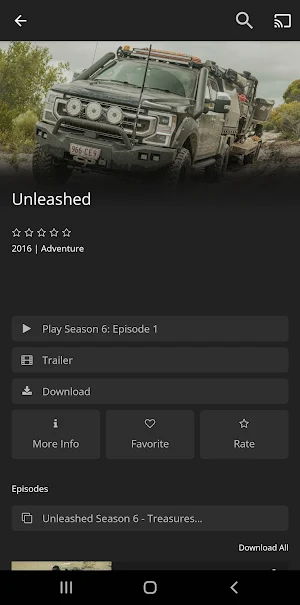 Unleashed.TV Screenshot 1