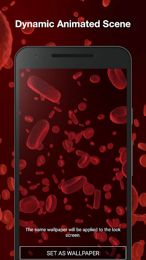 Blood Cells Live Wallpaper Screenshot 1