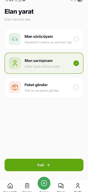 TripGether: Səyahətini Paylaş Screenshot 1