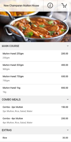 New Champaran Mutton House - O Screenshot 1