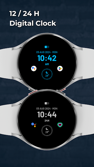 EXD075: Minimal Watch Face Screenshot 3