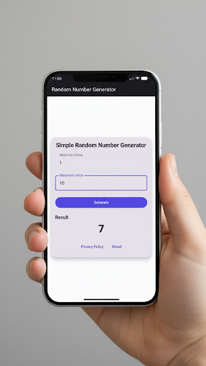Random Number Generator Screenshot 1