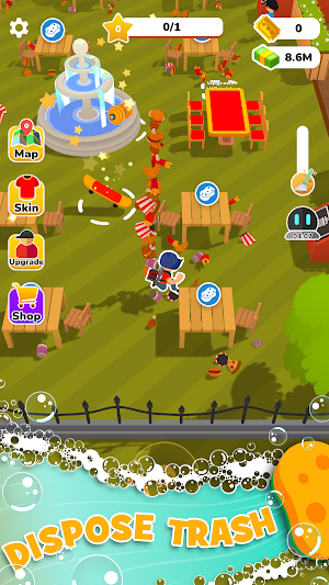 TidyHero: Restaurant Tycoon Screenshot 1