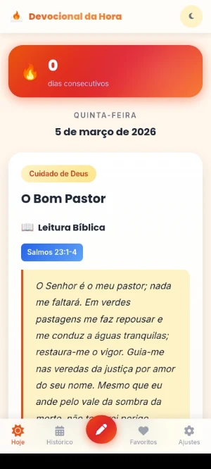 Devocional da Hora Screenshot 0