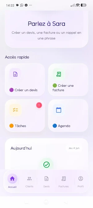 Sara Virtual Secretary AI Screenshot 2