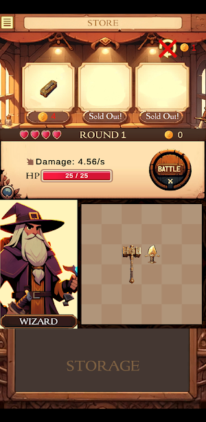 BackPack Arena: Fantasy Battle Screenshot 1