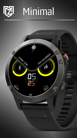 Watch Face Wear OS Minimal Screenshot 1