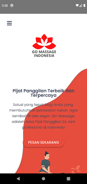 Go Massage Indonesia Screenshot 0