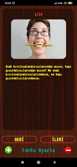 Diksiyon Gelişim Tekerlemeleri Screenshot 3