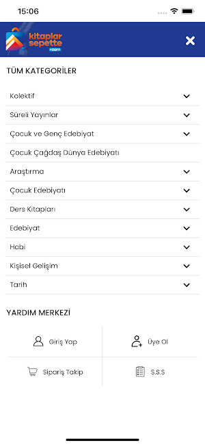 Kitaplar Sepette Screenshot 1