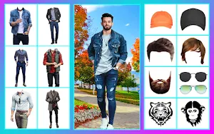 Man fashion suit photo editor Screenshot 0